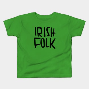 Irish Music, Irish Folk Kids T-Shirt